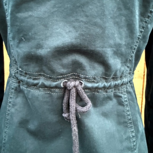 Y2K Hollister Navy Parka-Style Sherpa Lined Jacket - Picture 10 of 12